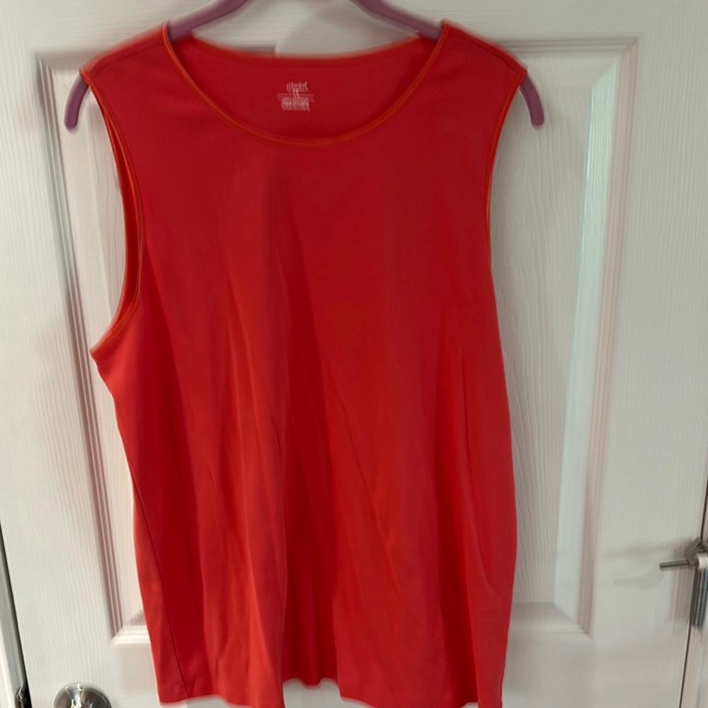 CJBanks Coral Sleeveless Top
